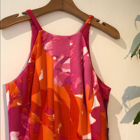 Vince Camuto Mini Fit and Flare Dress Pleated NWT - Picture 2 of 8